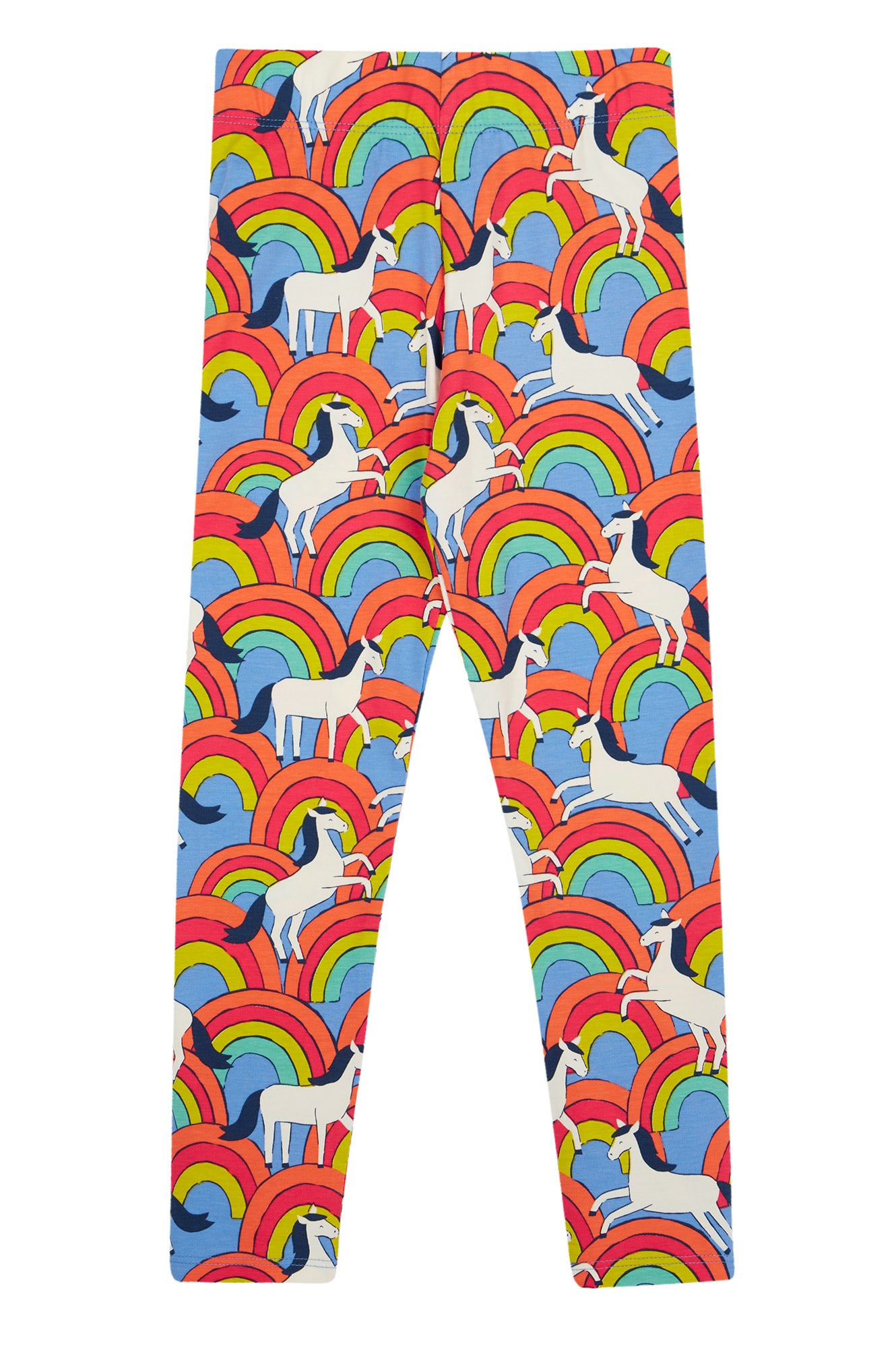 Frugi Leona Leggings in Over The Rainbow