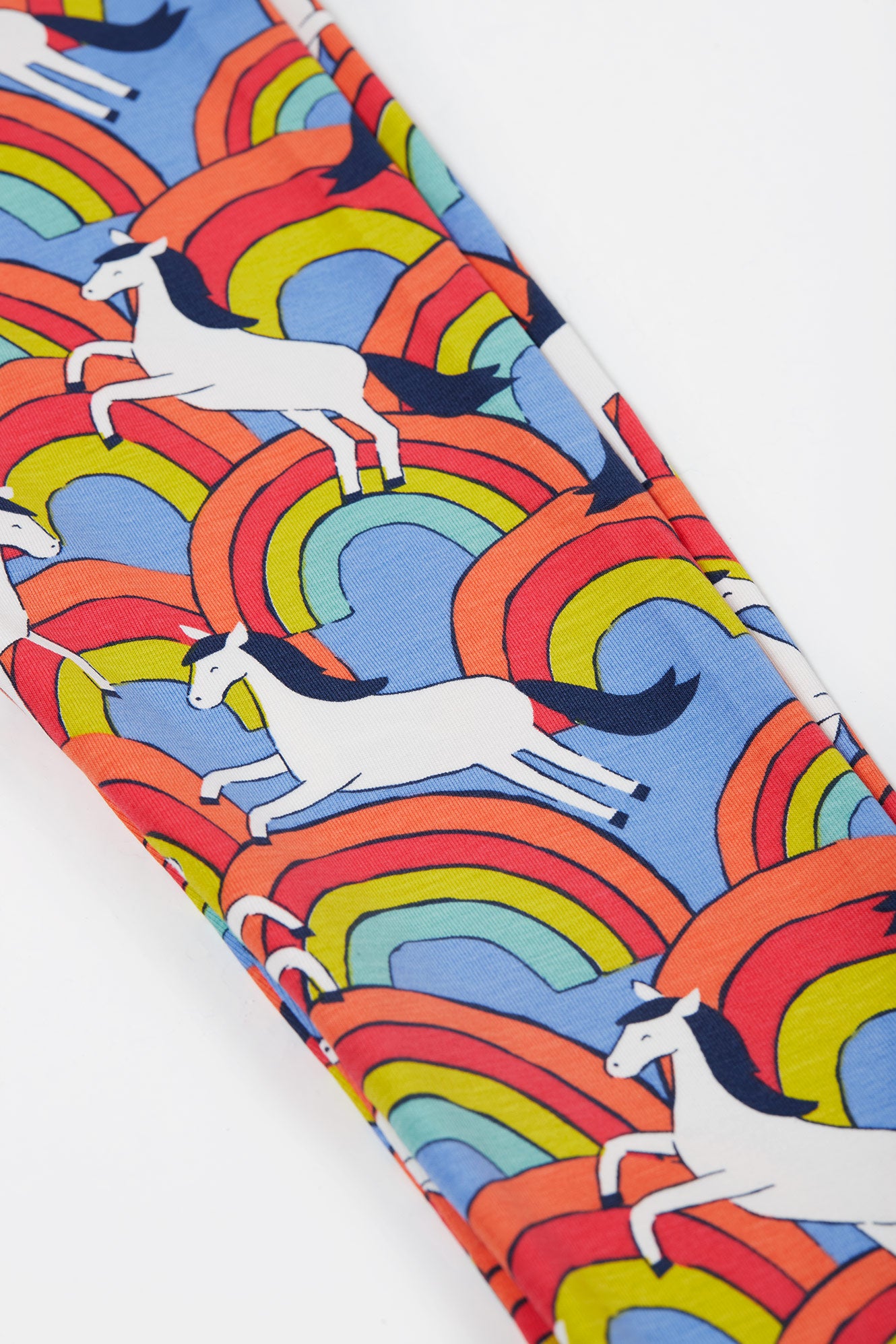 Frugi Leona Leggings in Over The Rainbow