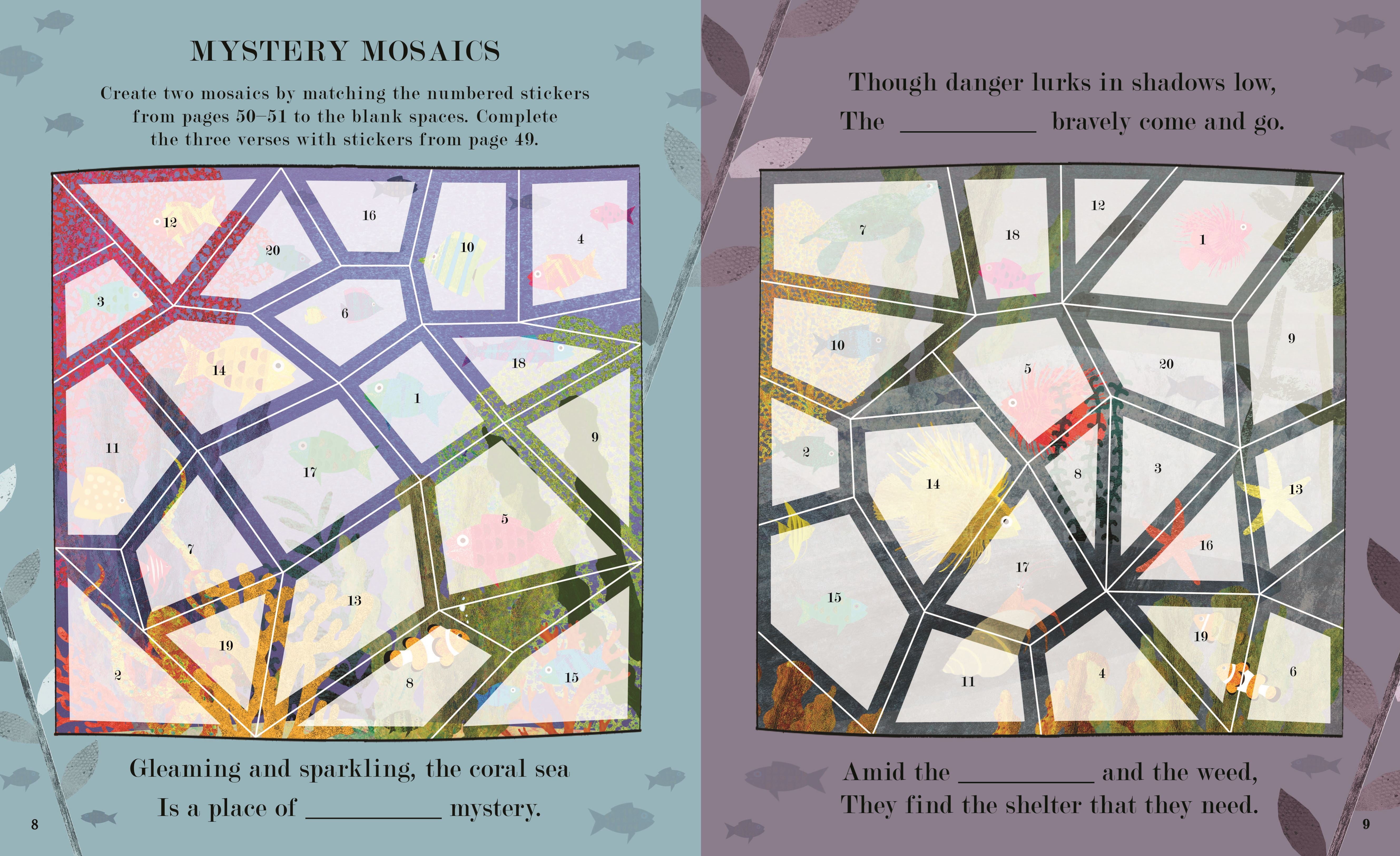 SEA: A WORLD BENEATH THE WAVES ACTIVITY BOOK (PB)