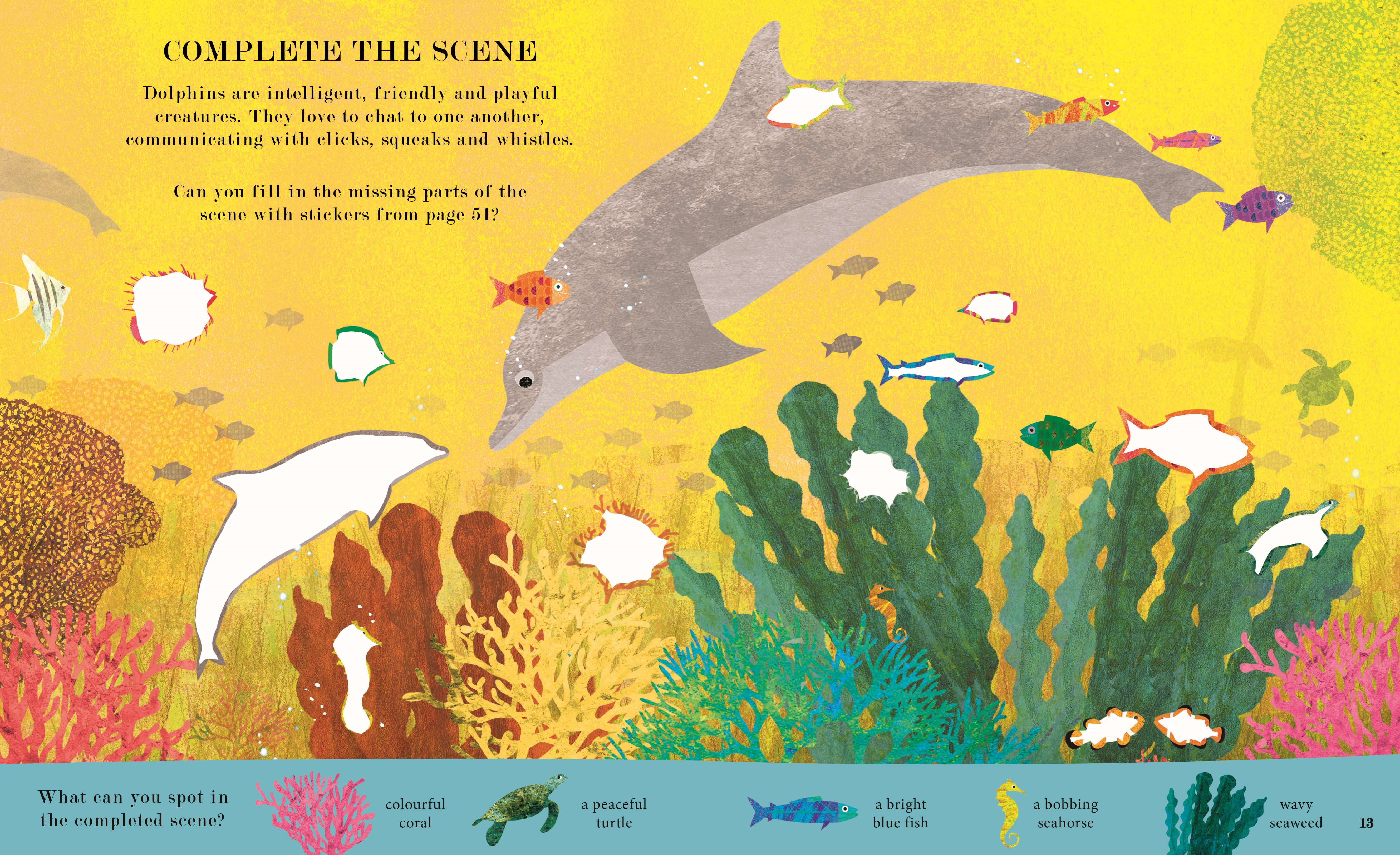 SEA: A WORLD BENEATH THE WAVES ACTIVITY BOOK (PB)