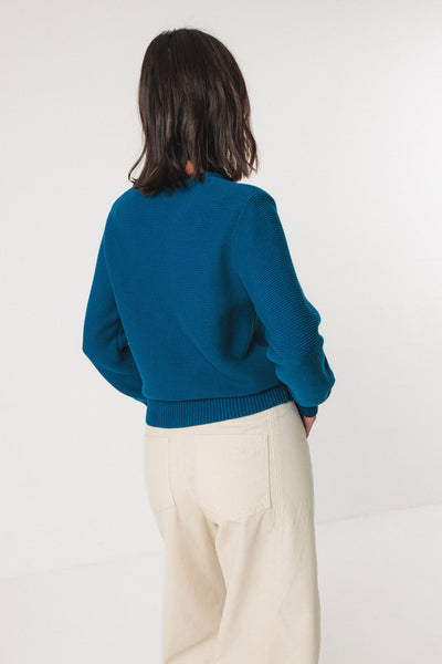 SKFK IRADI-GOTS SWEATER OXFORD BLUE