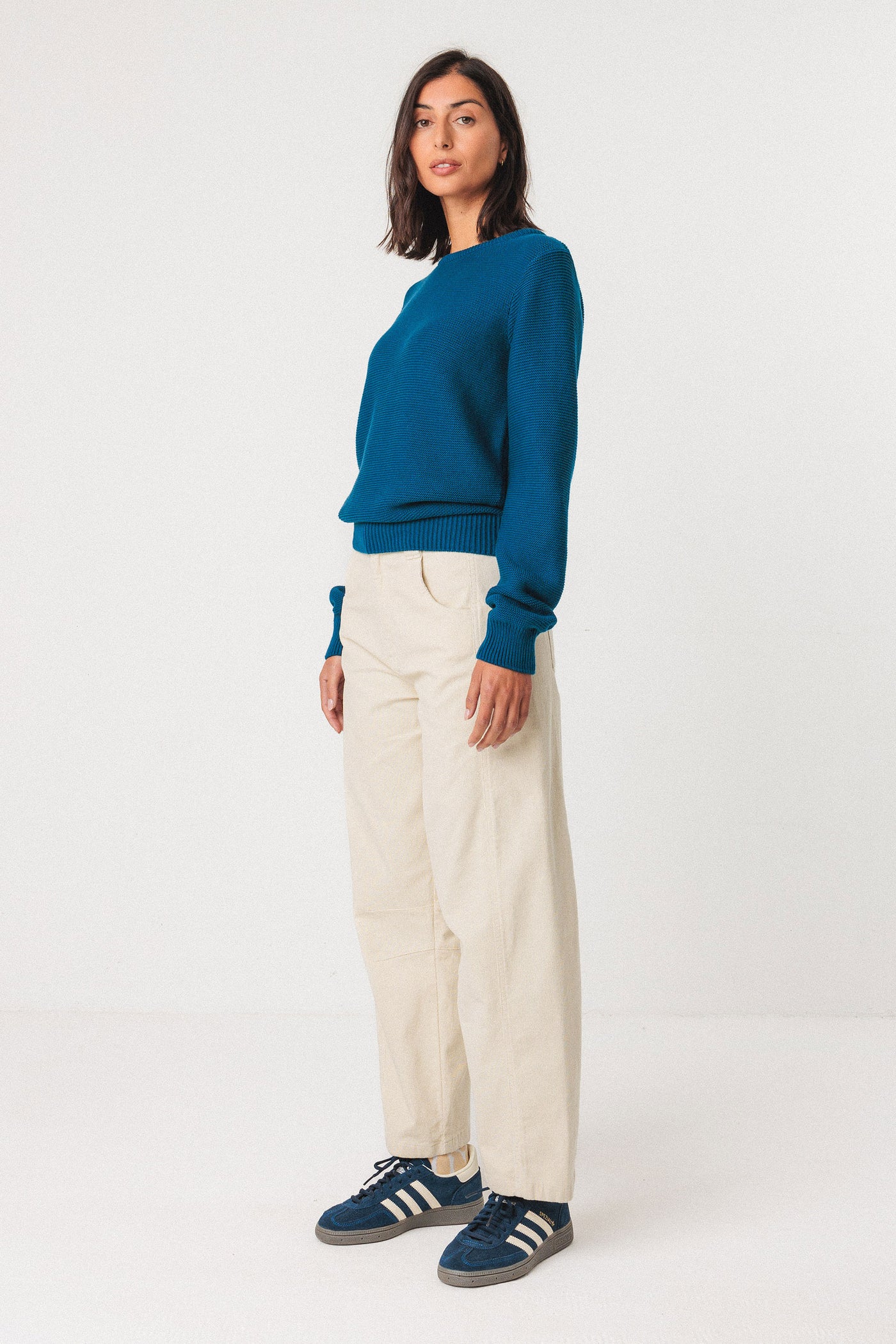 SKFK IRADI-GOTS SWEATER OXFORD BLUE