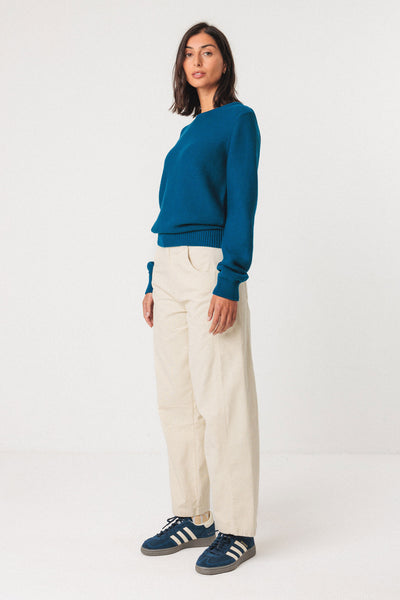 SKFK IRADI-GOTS SWEATER OXFORD BLUE