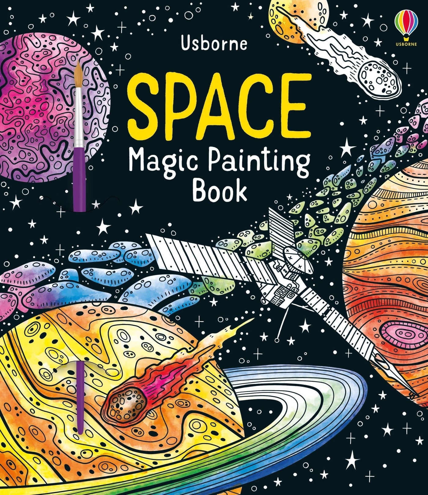 SPACE MAGIC PAINTING BOOK-Books-Ohh! By Gum - Shop Sustainable