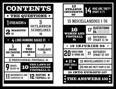 STRANGEST FOOTBALL QUIZ BOOK