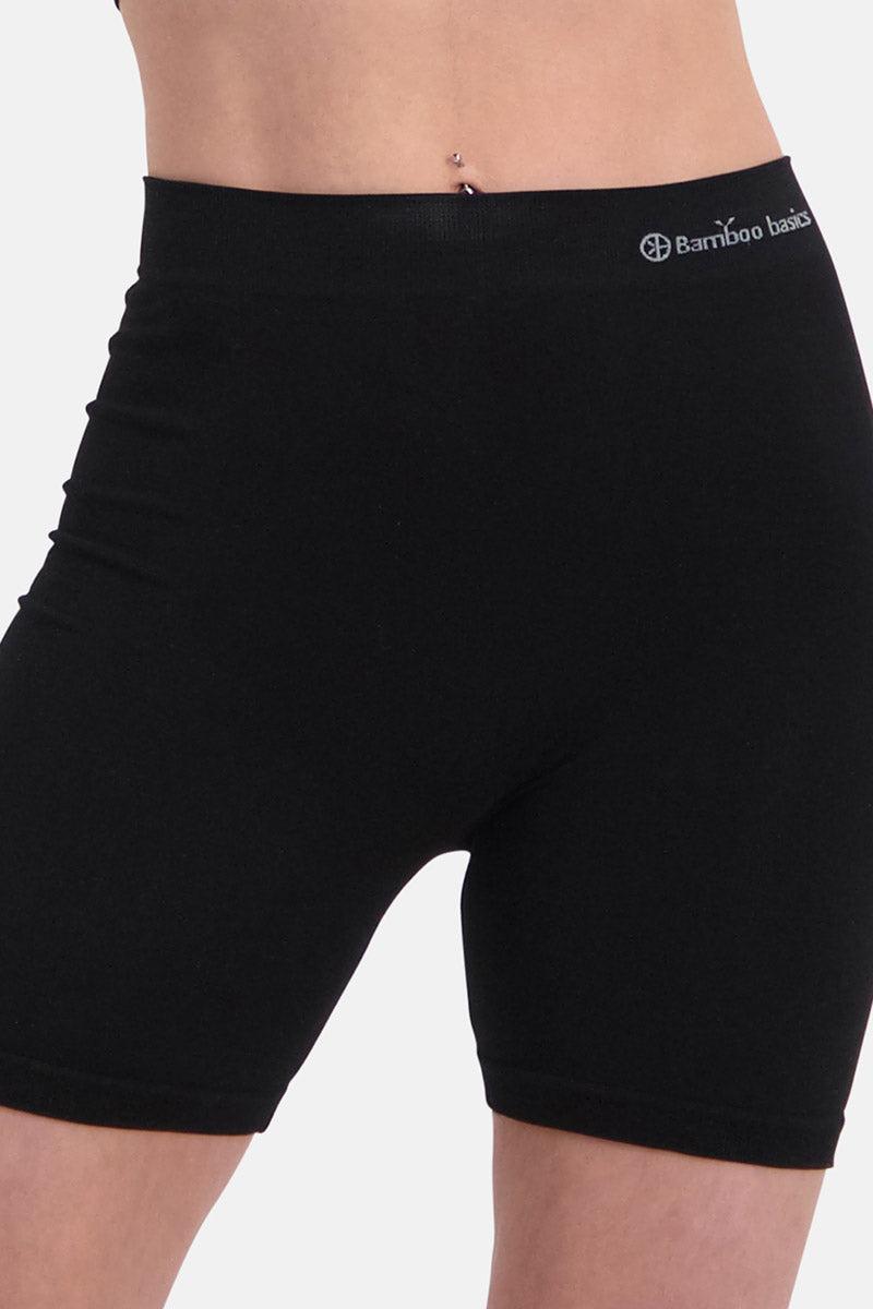 Bamboo Basics Suze Ladies Knitted Seamless Biker Shorts