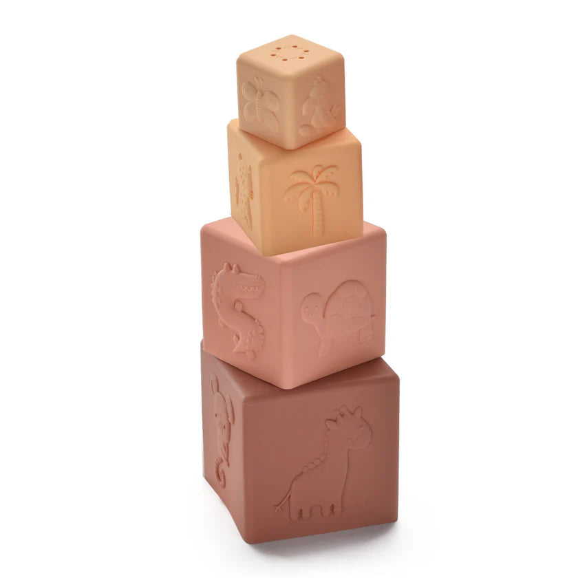 Safari Stacking Cubes