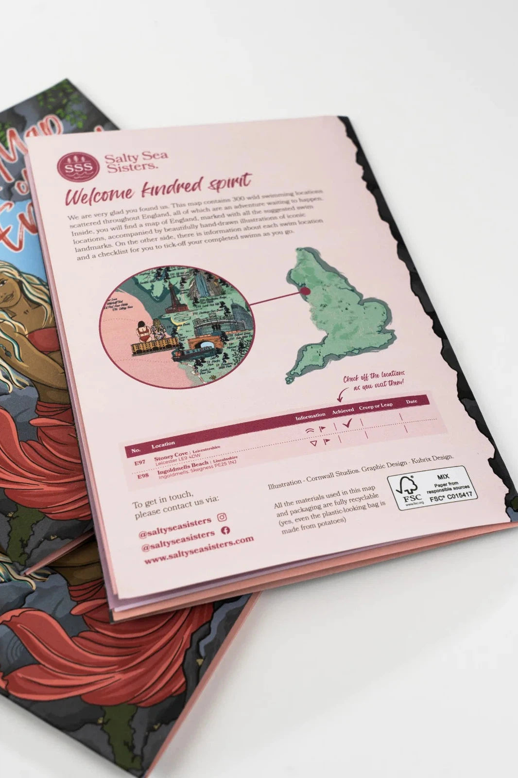 Salty Sisters Swim Maps-Books-Ohh! By Gum - Shop Sustainable