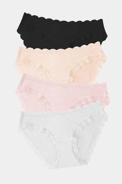 Stripe & Stare Essentials Sand Knicker Four Pack