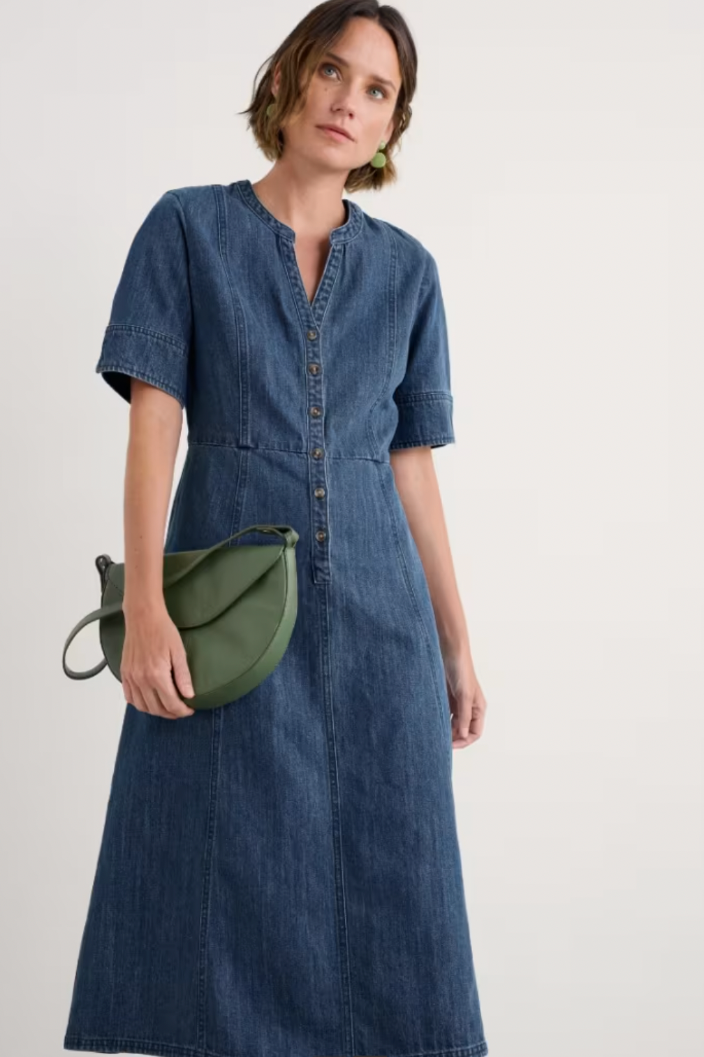 Seasalt Wightwick Dress in Indigo Wash