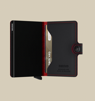 Secrid Miniwallet Fuel Black-Red