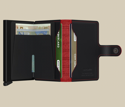 Secrid Miniwallet Fuel Black-Red