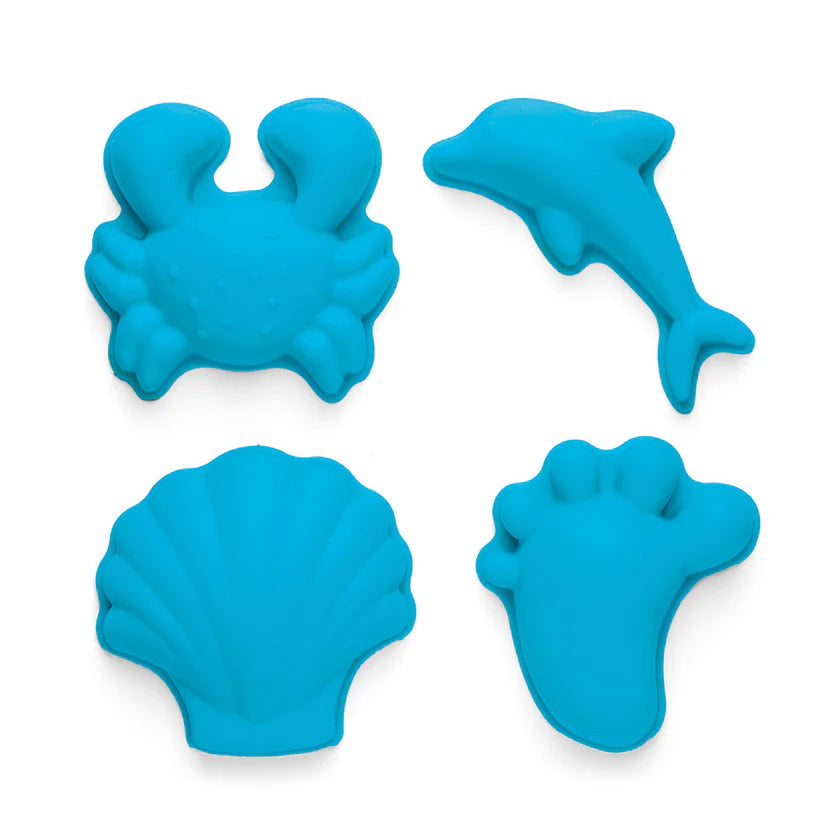 Scrunch Sand Moulds - Footprint Set Blue Sky