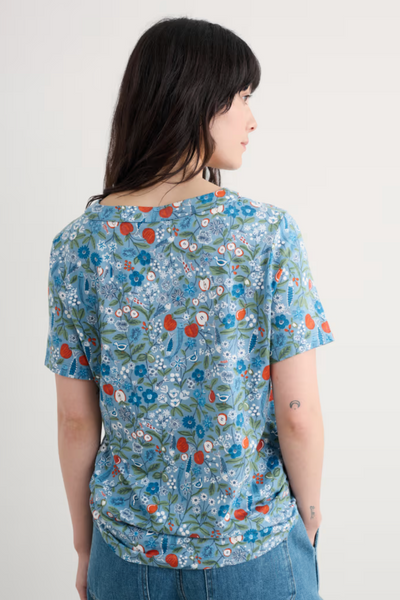 Seasalt Barnoon Top in Still Life Sea Holly
