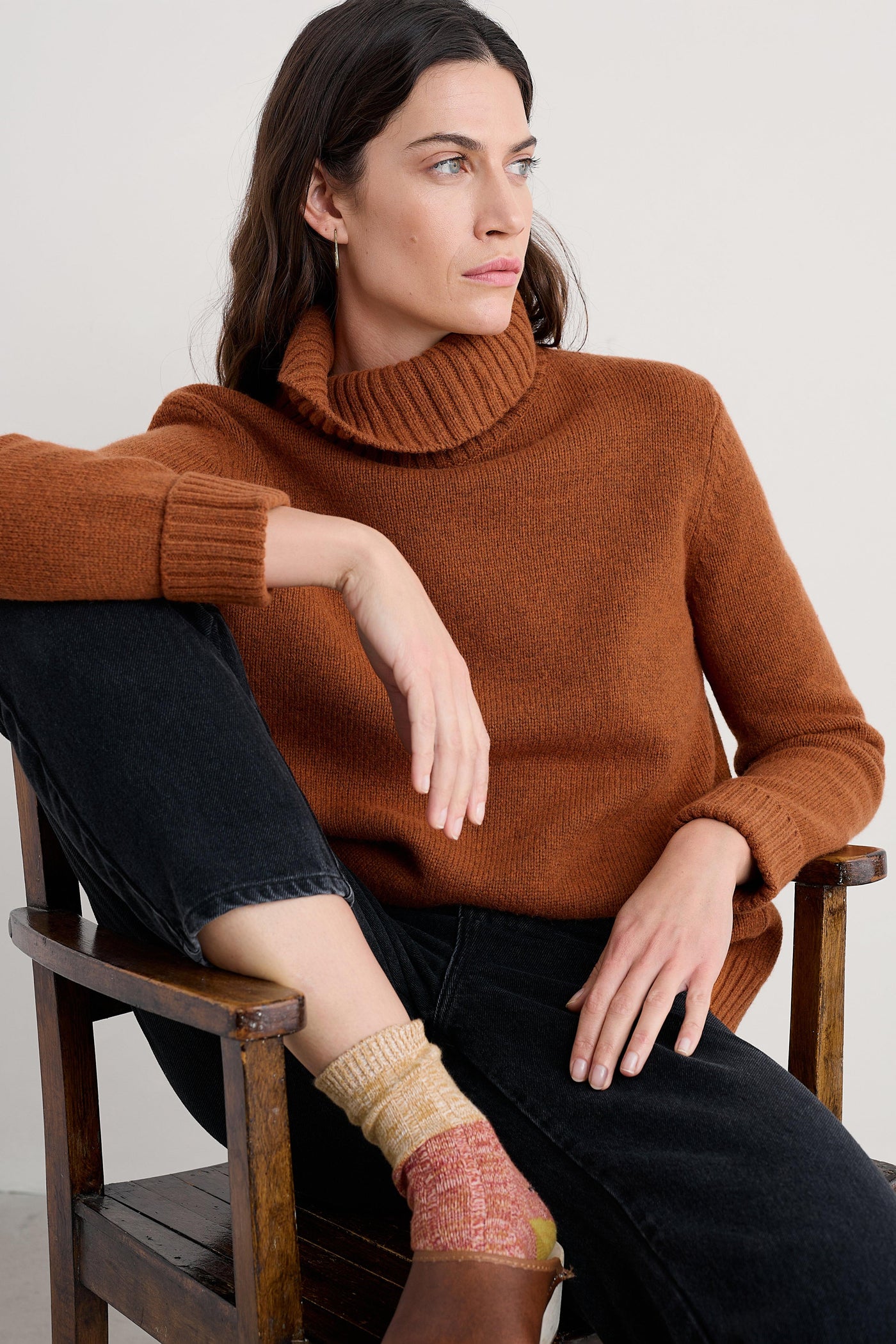 Seasalt Braque Jumper in Rusted