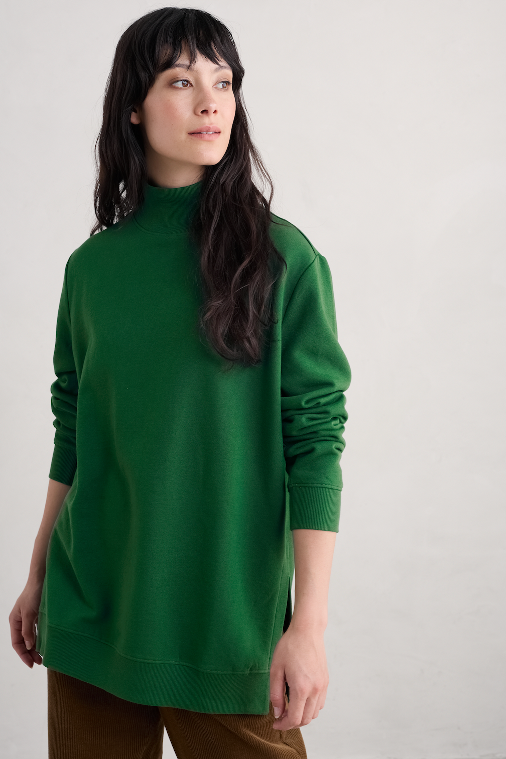 Seasalt Bremble Sweatshirt in Evergreen-Womens-Ohh! By Gum - Shop Sustainable