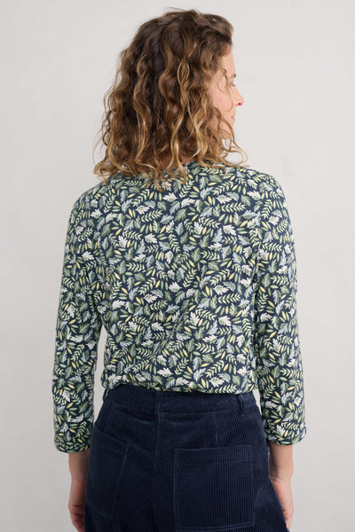 Seasalt Chantilly Top in Sunlit Leaves Maritime-Womens-Ohh! By Gum - Shop Sustainable