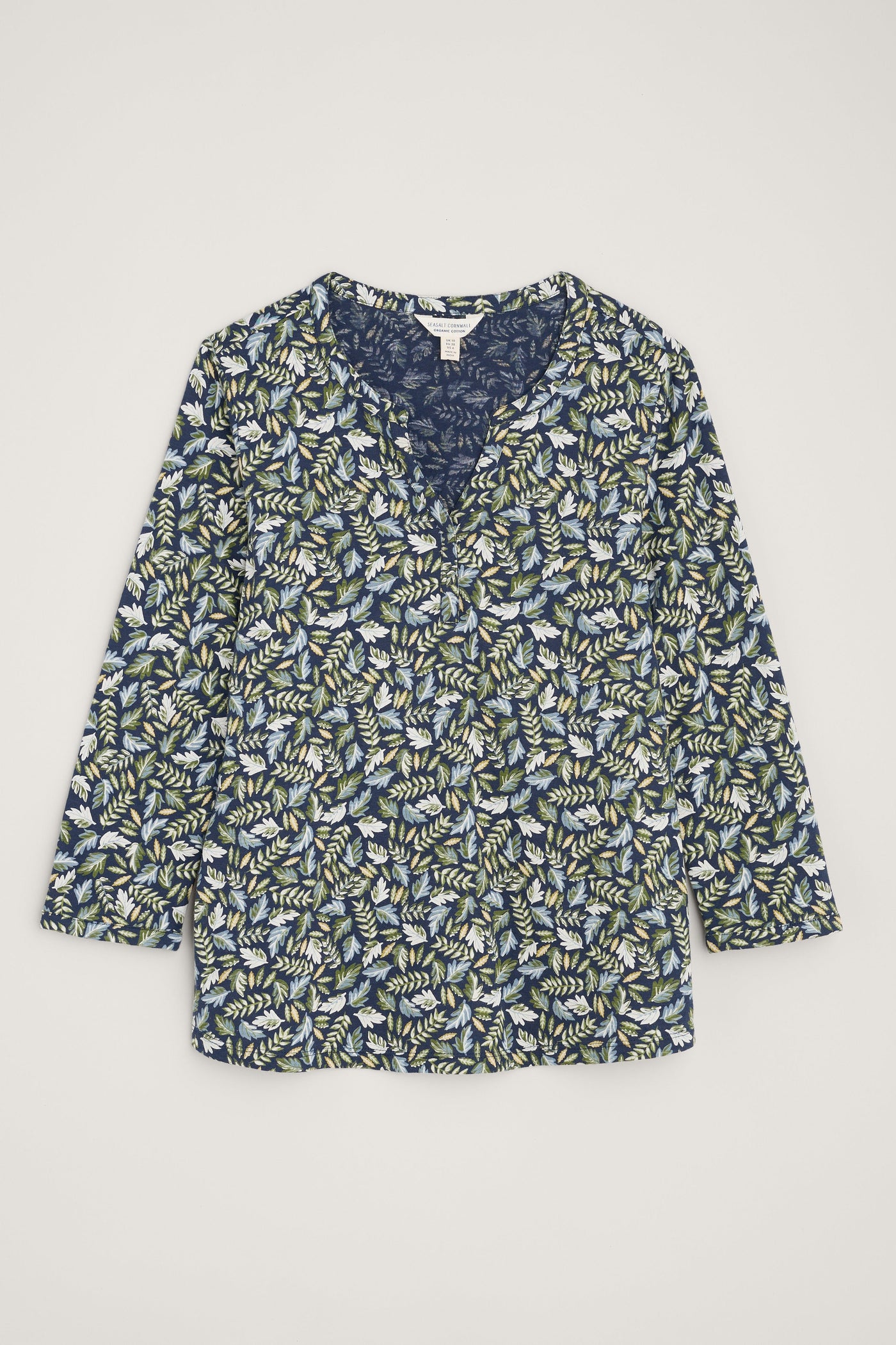 Seasalt Chantilly Top in Sunlit Leaves Maritime-Womens-Ohh! By Gum - Shop Sustainable