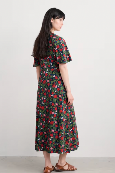 Seasalt Chateaux Dress (Half Sleeve)-Houseplant Maritime