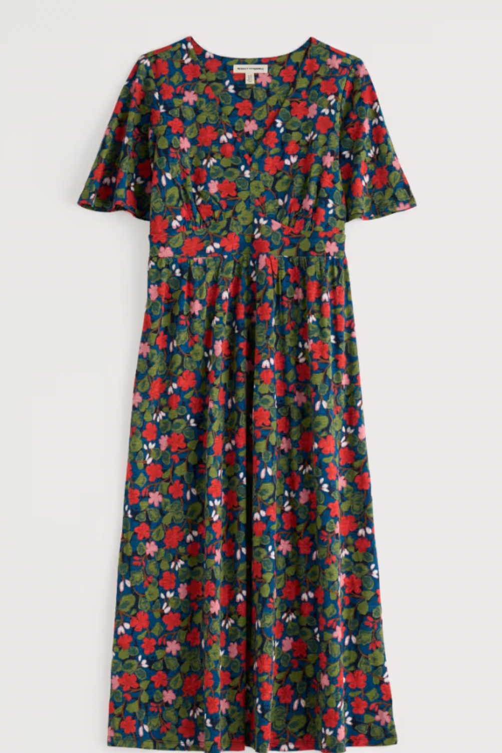 Seasalt Chateaux Dress (Half Sleeve)-Houseplant Maritime