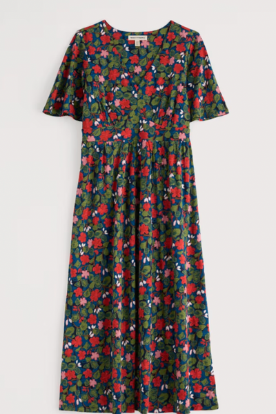 Seasalt Chateaux Dress (Half Sleeve)-Houseplant Maritime