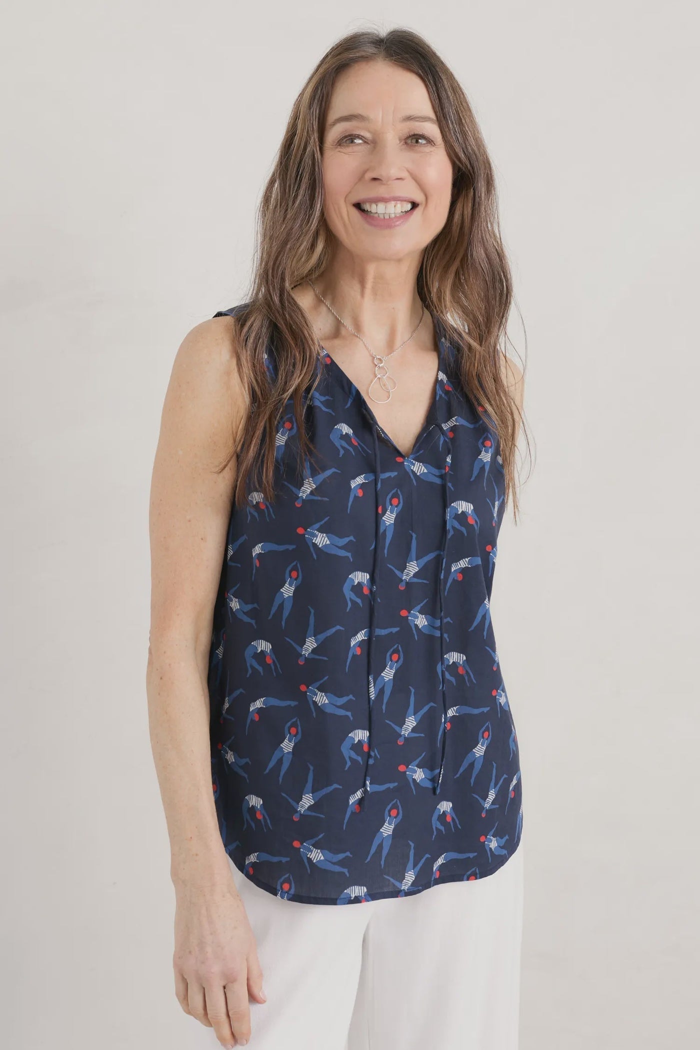 Seasalt Cobbs Well Top in Swimmers Maritime-Womens-Ohh! By Gum - Shop Sustainable