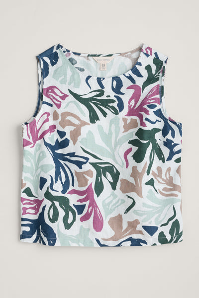 Seasalt Colour Study Top - Sea Frond Chalk-Womens-Ohh! By Gum - Shop Sustainable