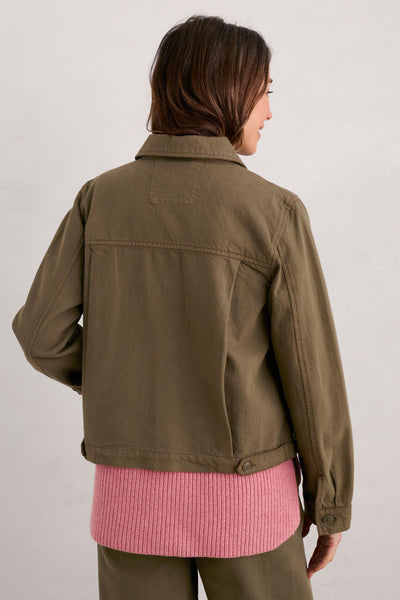 Seasalt Dark Seagrass Ballad Jacket-Womens-Ohh! By Gum - Shop Sustainable