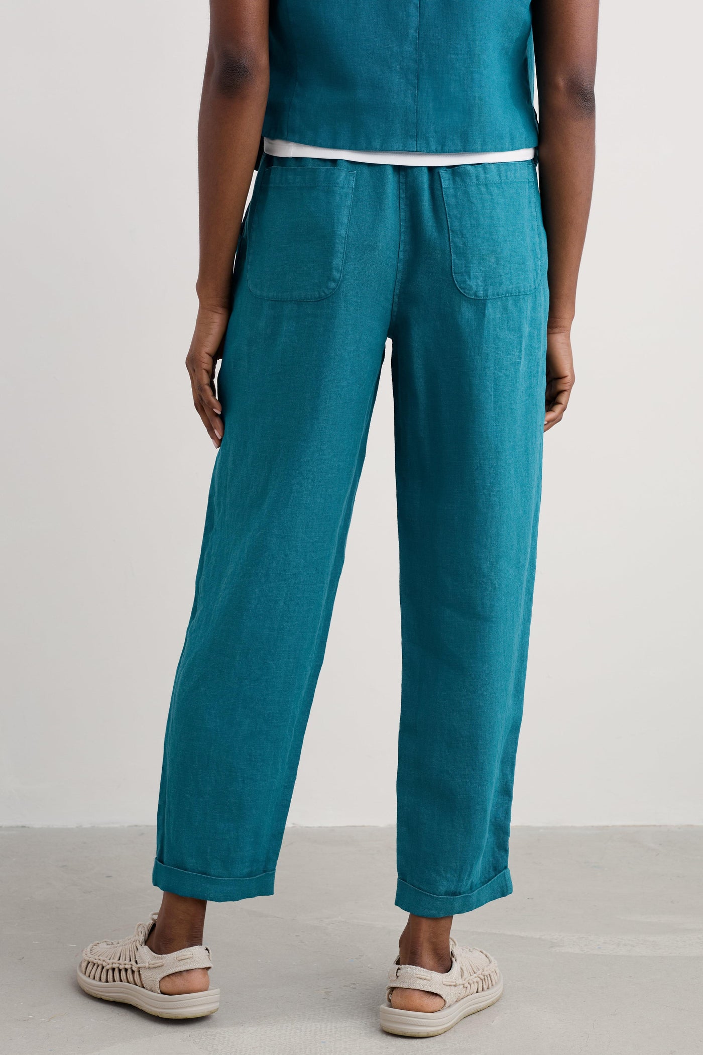 Seasalt Dipping Sun Trousers in Dark Drift
