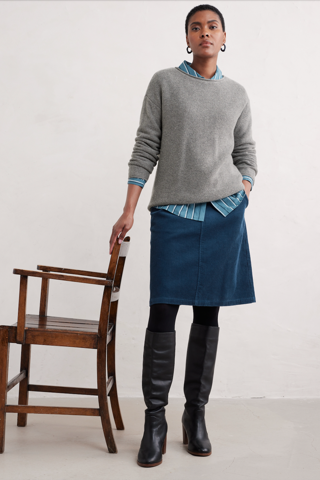 Seasalt Dovetail Skirt-Sea Cave-Womens-Ohh! By Gum - Shop Sustainable