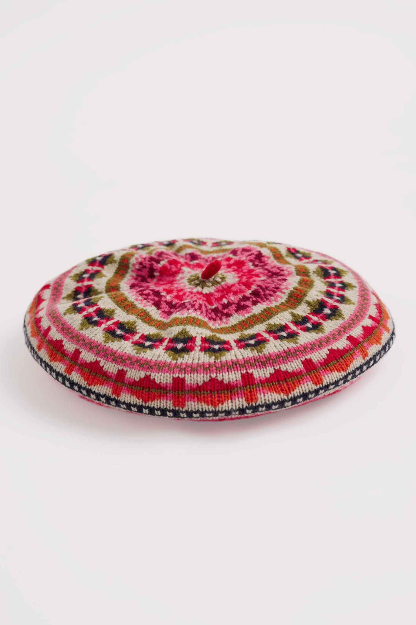 Seasalt Early Bird Beret in Scillia Aran Multi