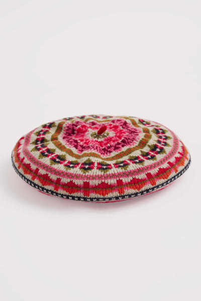 Seasalt Early Bird Beret in Scillia Aran Multi