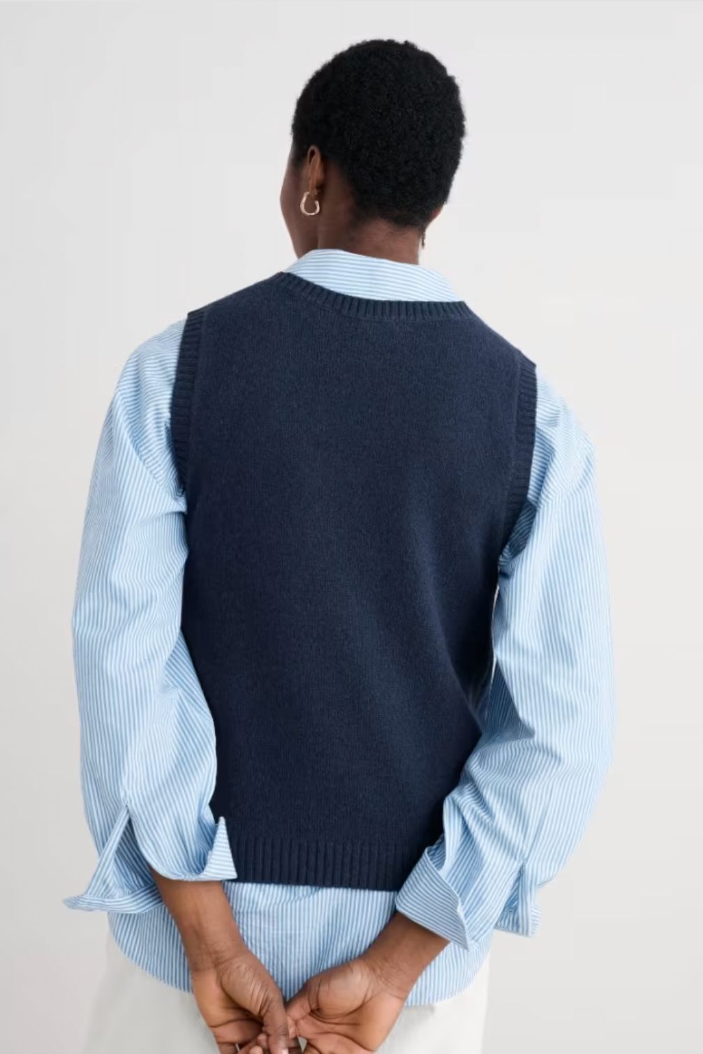 Seasalt East View Vest in Maritime