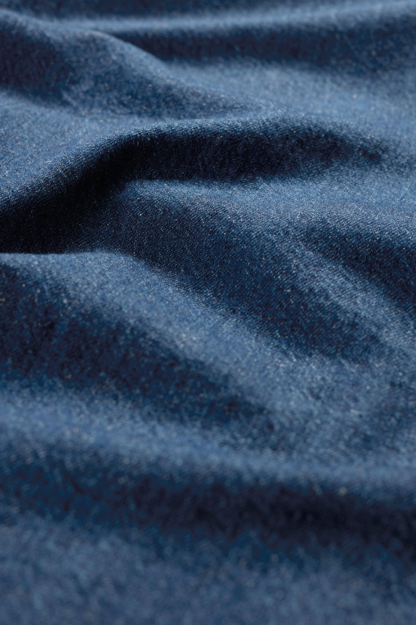 Close up of organic cotton and linen material.