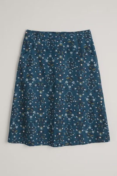 Seasalt Forest View Skirt - Floral Blanket Dark Lugger-Womens-Ohh! By Gum - Shop Sustainable