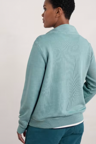 Seasalt Green Shank Sweatshirt- Enamel-Womens-Ohh! By Gum - Shop Sustainable