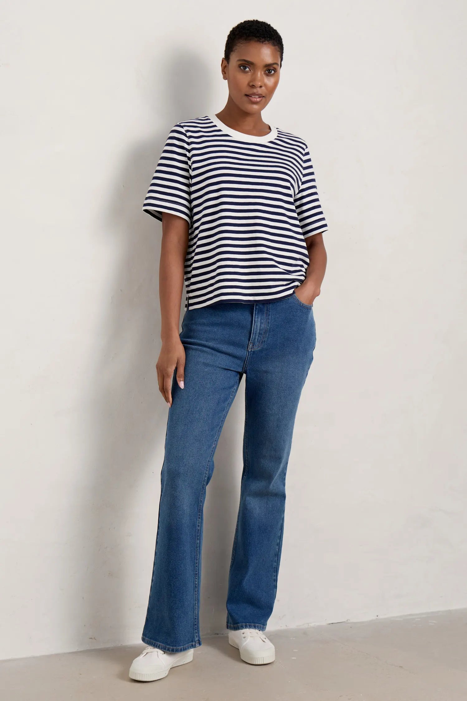 Seasalt Highmore Jean - Mid Wash Tide-Womens-Ohh! By Gum - Shop Sustainable