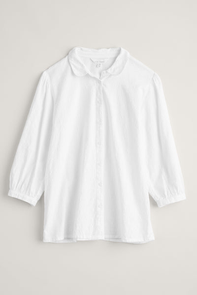 Seasalt Hope Cottage Blouse II Salt-Womens-Ohh! By Gum - Shop Sustainable