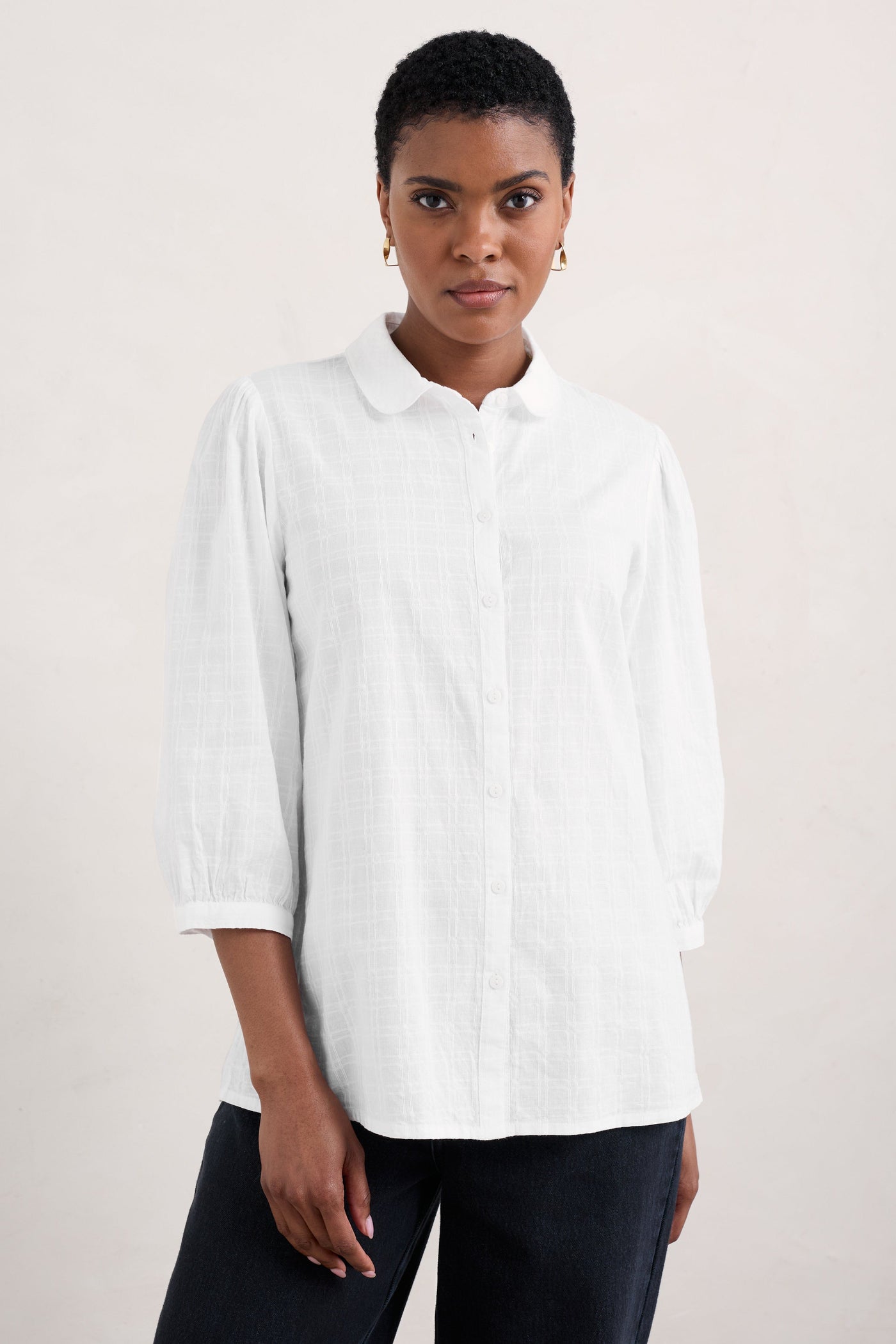 Seasalt Hope Cottage Blouse II Salt-Womens-Ohh! By Gum - Shop Sustainable