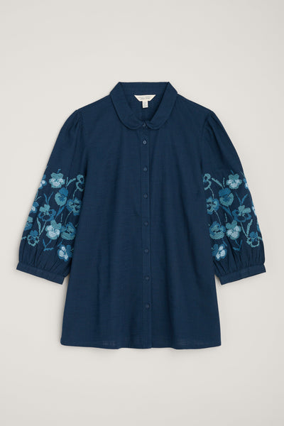 Seasalt Hope Cottage Blouse II in Maritime-Womens-Ohh! By Gum - Shop Sustainable