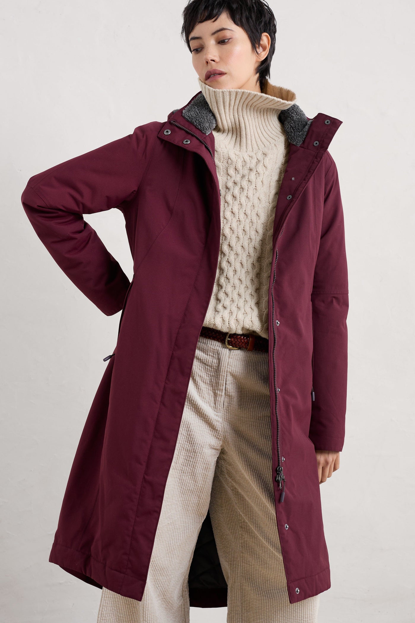 Seasalt Janelle Coat in Bergamot-Womens-Ohh! By Gum - Shop Sustainable