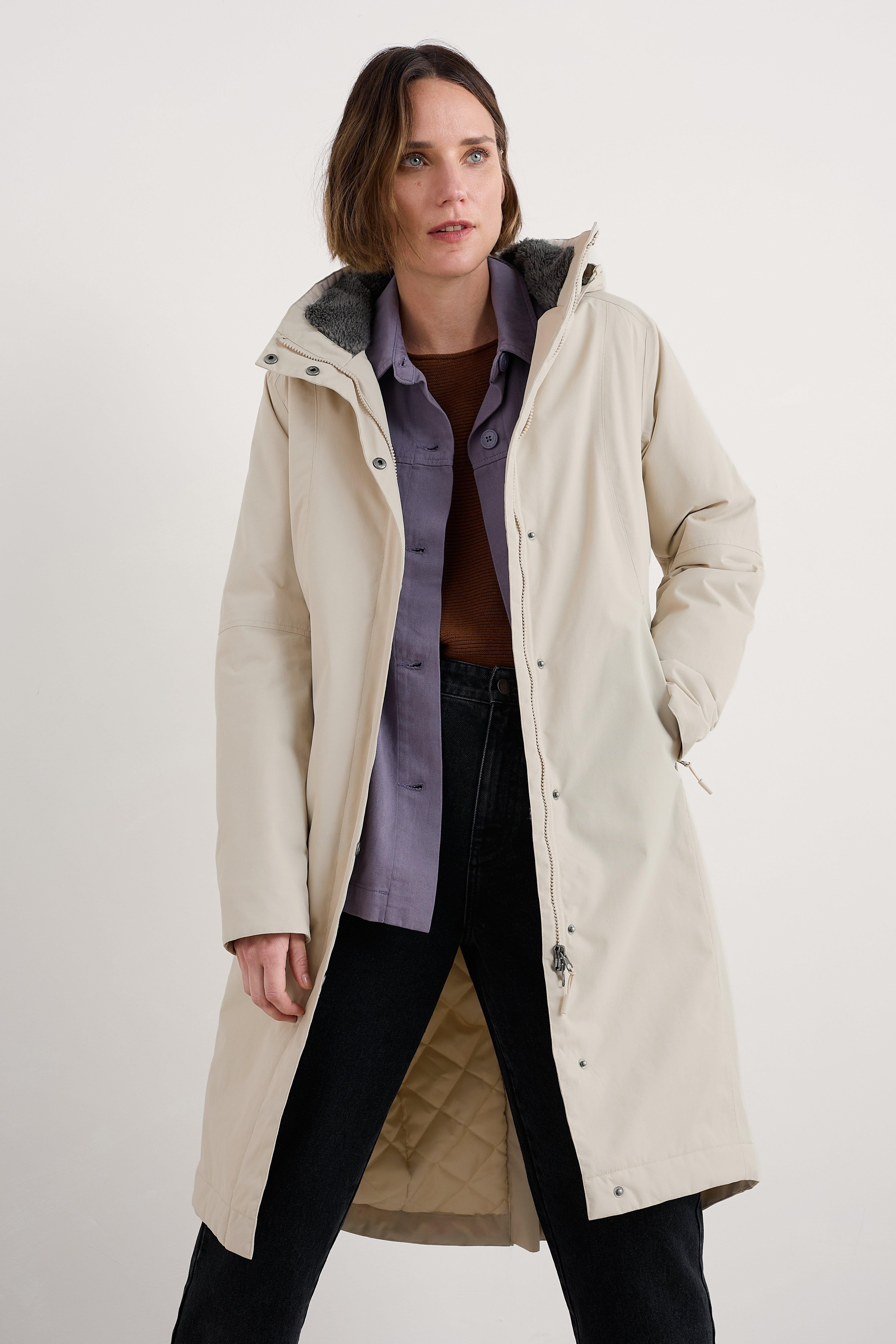 Seasalt Janelle Waterproof Coat in Aran
