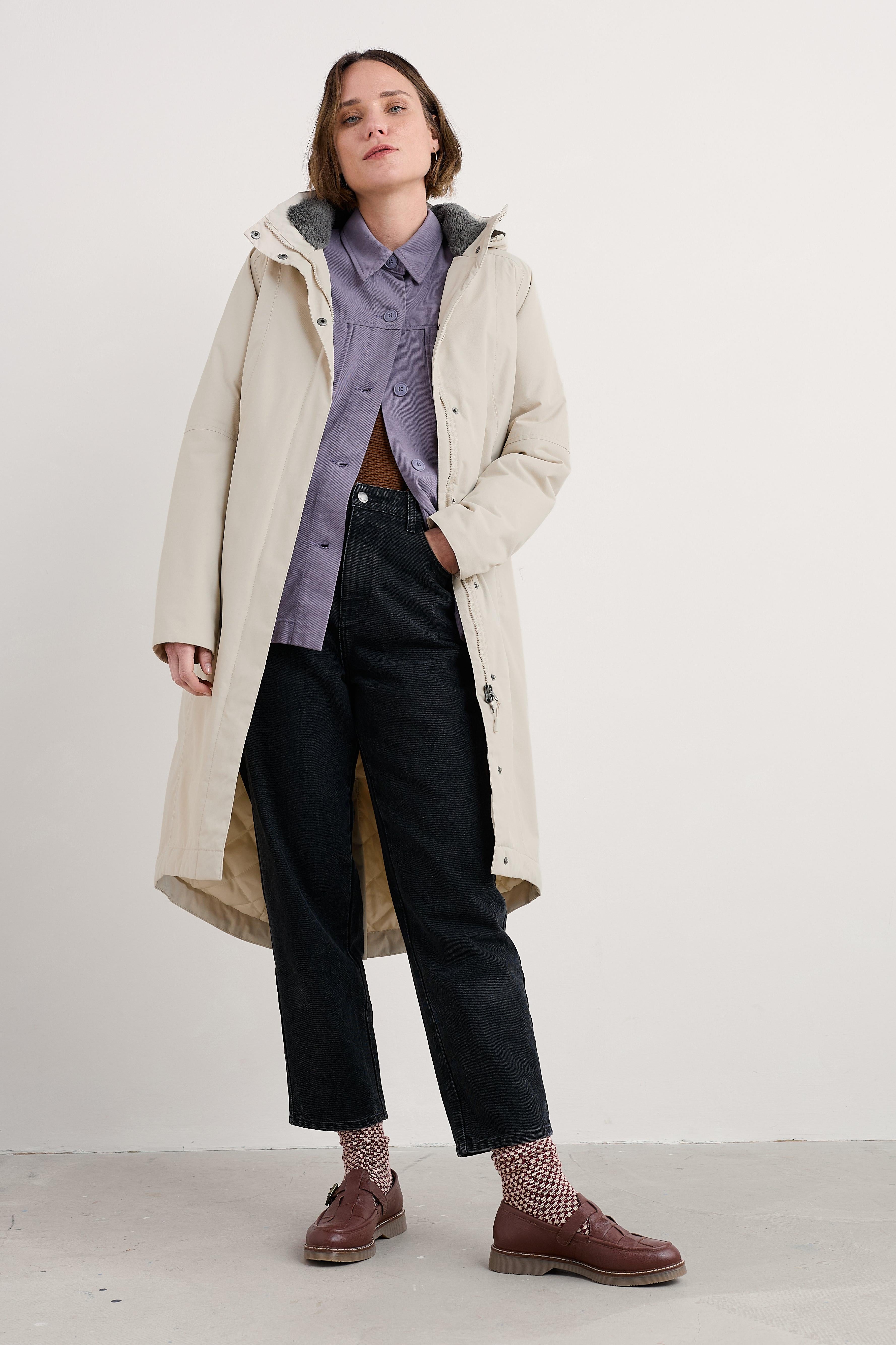 Seasalt Janelle Waterproof Coat in Aran
