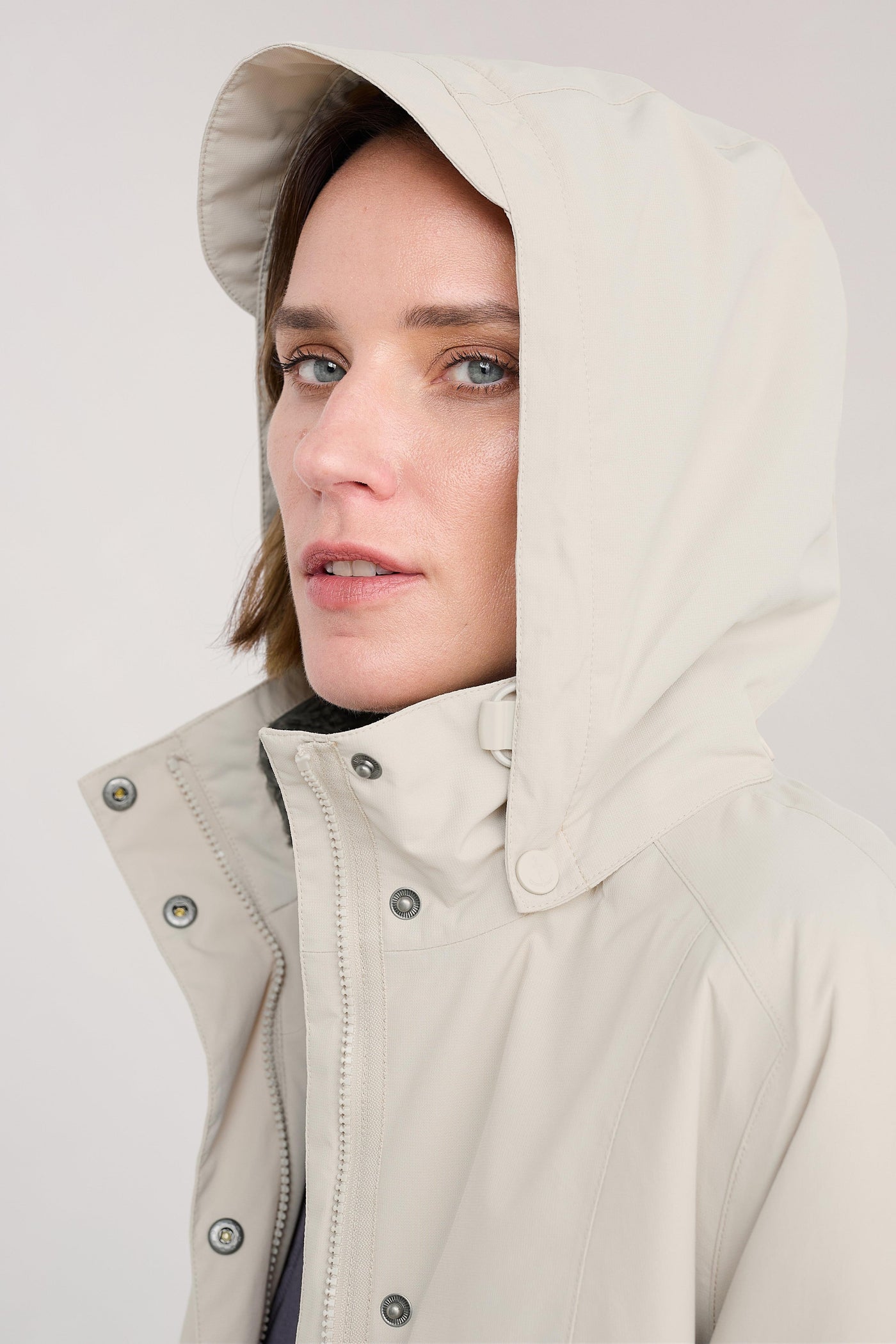 Abrigo impermeable Janelle de Seasalt en Aran