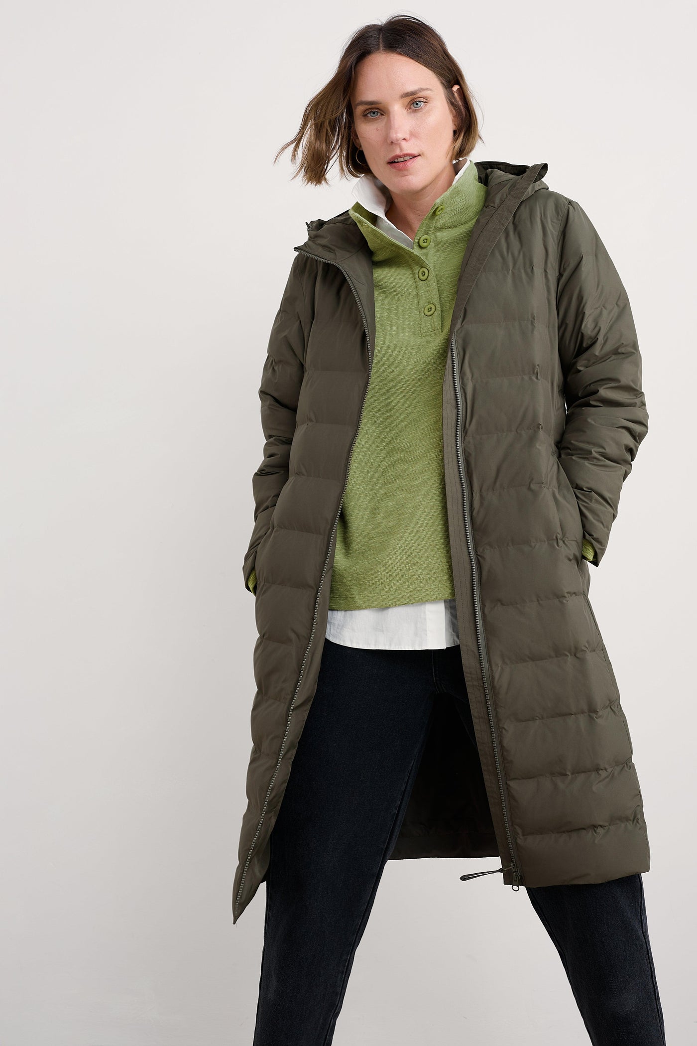 Seasalt Keser Coat Moorland