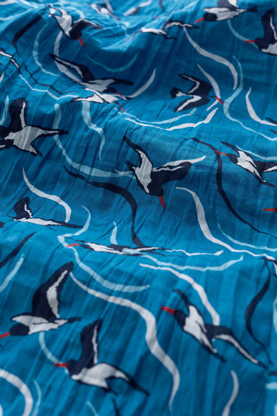 Seasalt Larissa Shirt - River Birds Sailboats-Womens-Ohh! By Gum - Shop Sustainable
