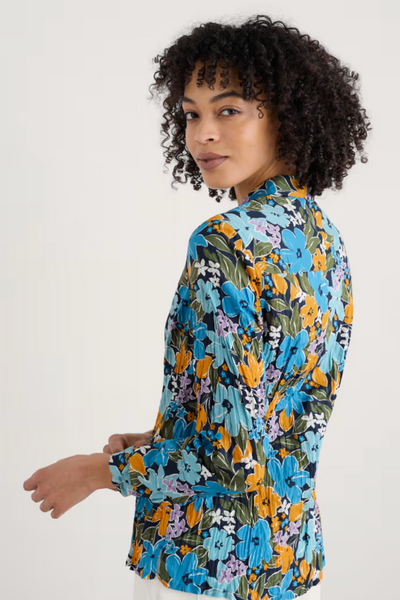 Seasalt Larissa Shirt in Citrus Floral Poseidon
