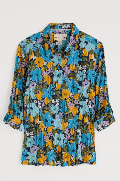 Seasalt Larissa Shirt in Citrus Floral Poseidon