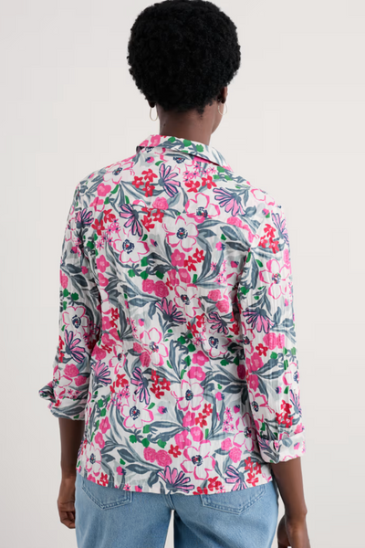 Seasalt Larissa Shirt in Garden Flowers Tulip