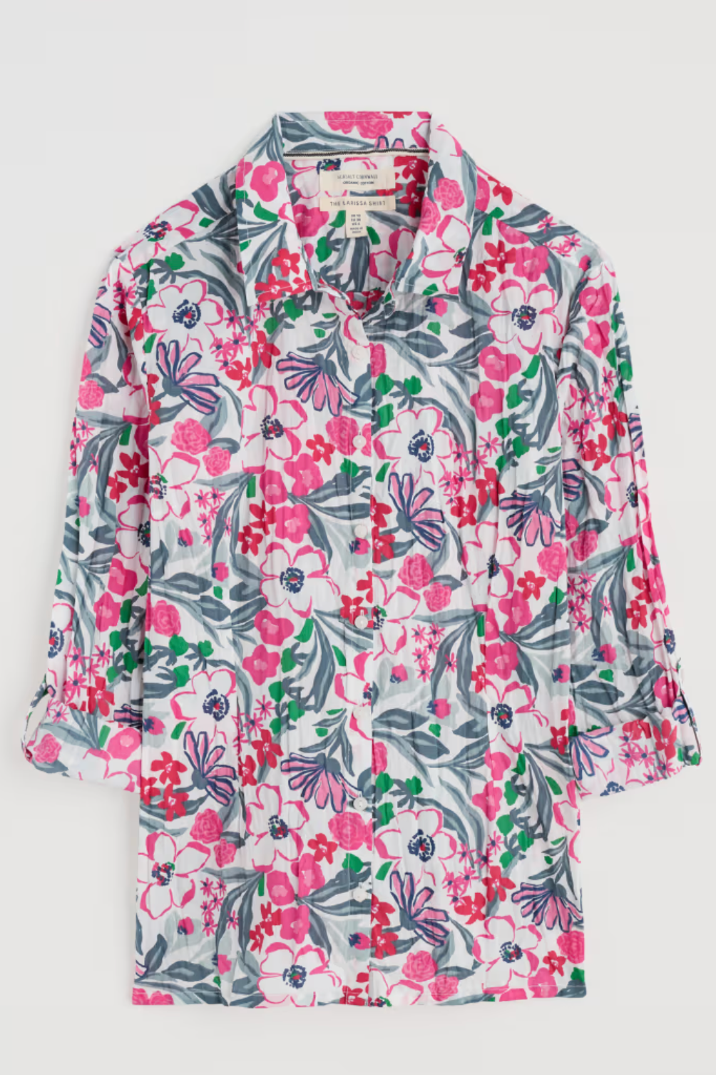 Seasalt Larissa Shirt in Garden Flowers Tulip